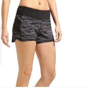 Like new Athleta Ready Set Jigsaw black shorts XS